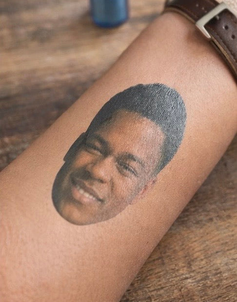 Custom Graduation Face Temporary Tattoos | Graduate Face with Cap |Party Favor | Senior Night, Grad Send Off, Class Celebration