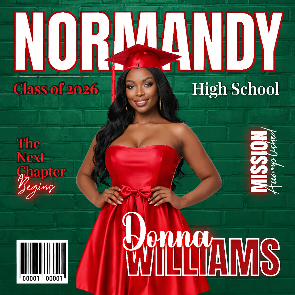 Custom Graduation Floor Decal | Photo Floor Wrap | Luxury Grad Party Decor | Any Color