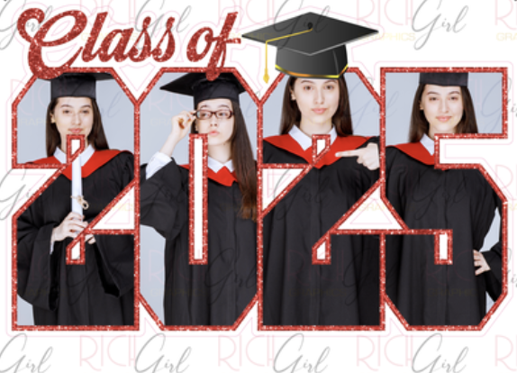 2025 Graduation Photo Prop