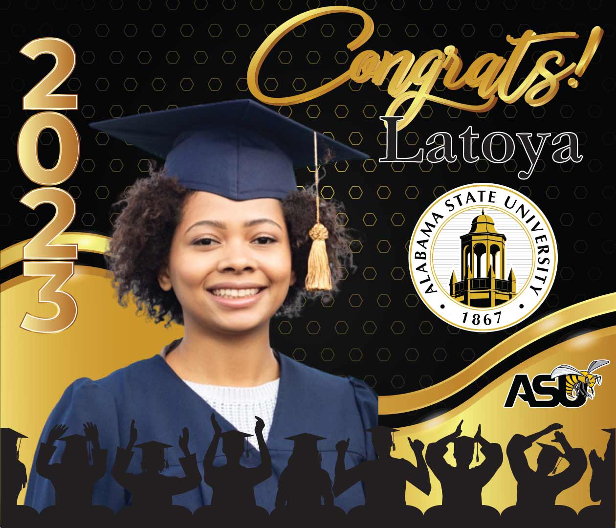 Alabama State Backdrop