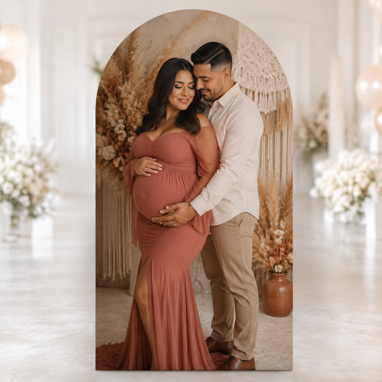 Custom Full Arch Photo Board | Personalized Photo Event Display