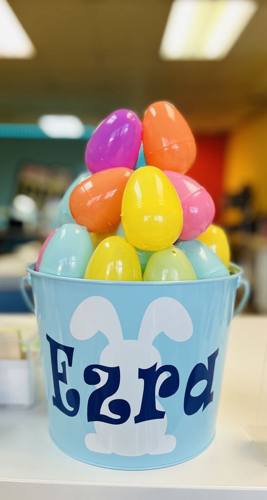 Personalized Easter Egg Bucket ~Get Ready For The Hunt!!
