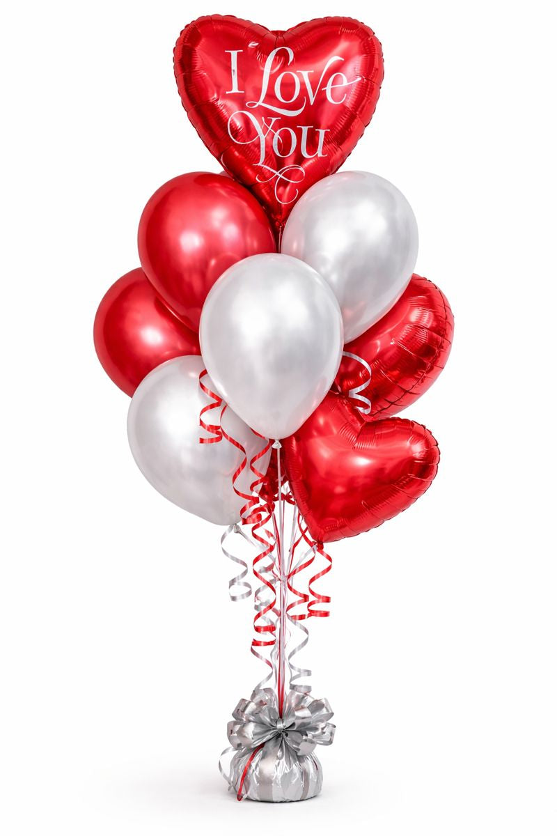 Sweetheart Heart Balloon Arrangement