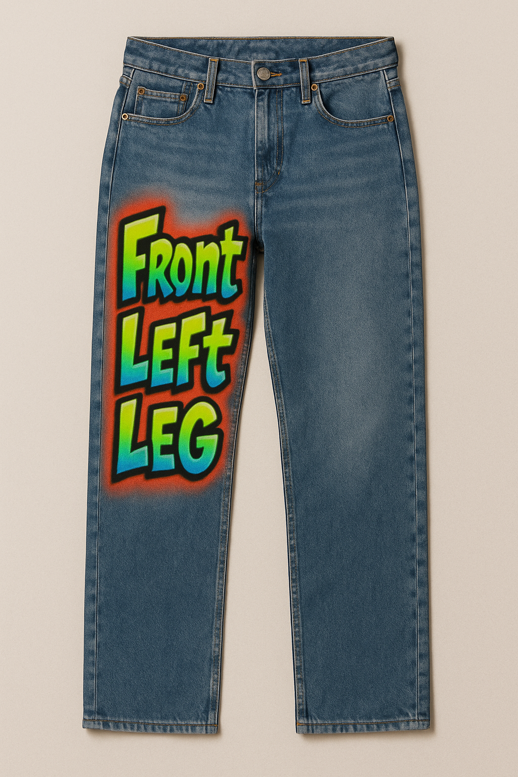 Custom Airbrushed Pants – Personalized Graffiti Style