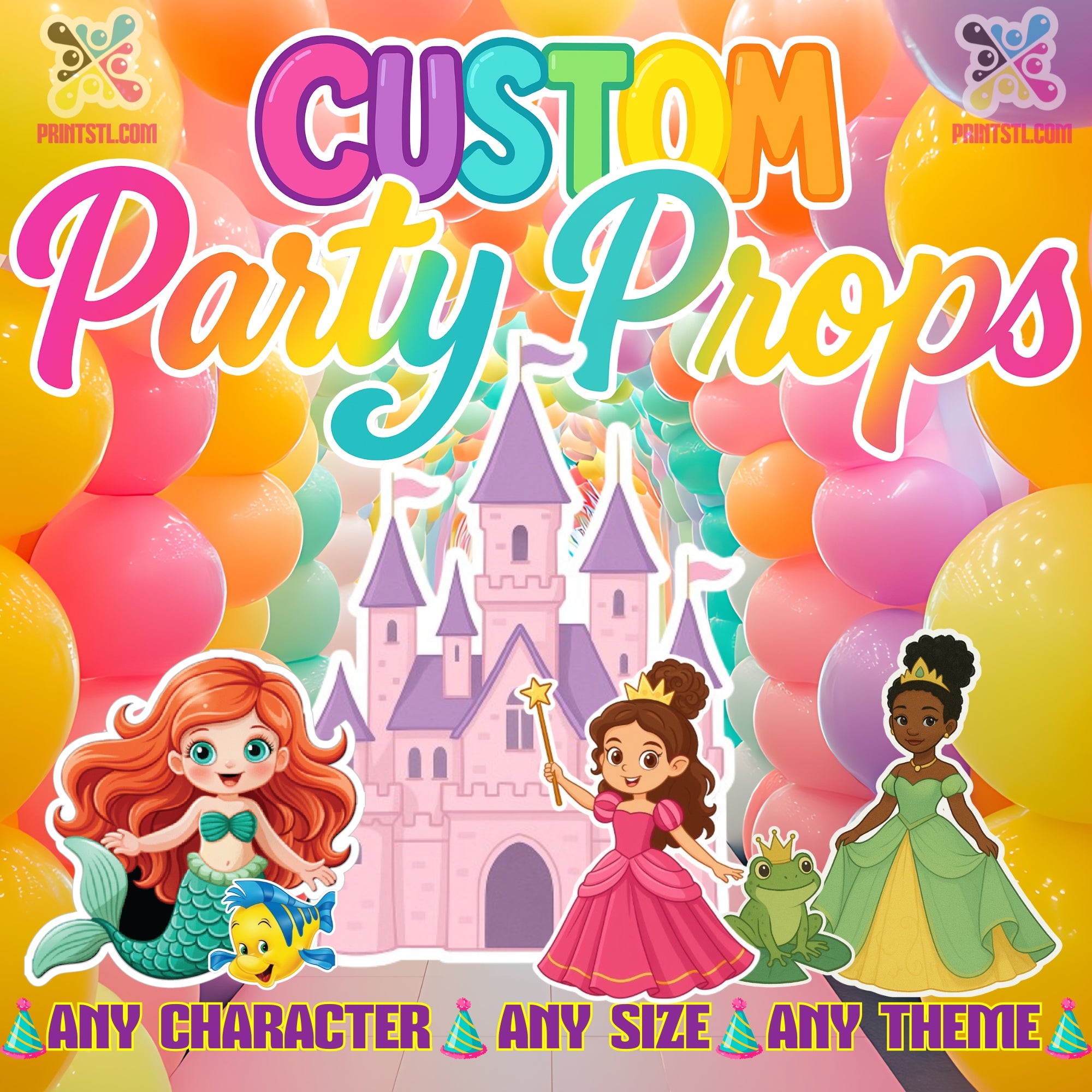 Custom Cutout Props – Personalized Event Decor in Multiple Sizes