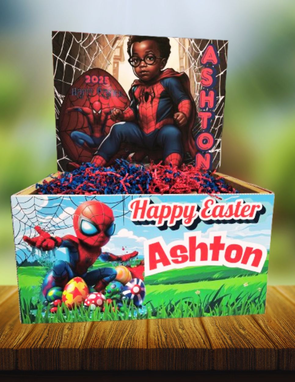 Personalized Easter Crate – A One-of-a-Kind Easter Surprise!