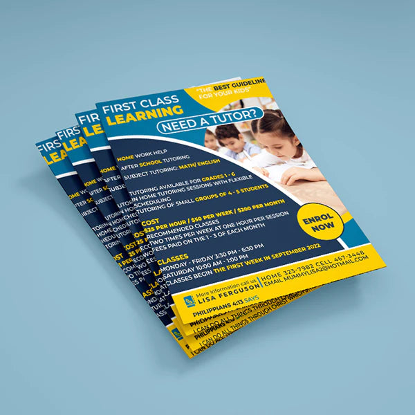 Deluxe 5" x 7" Flyers – Bold Promotion on Premium 16pt Cardstock