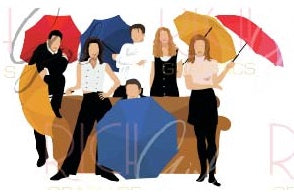 Friends Cutout Props