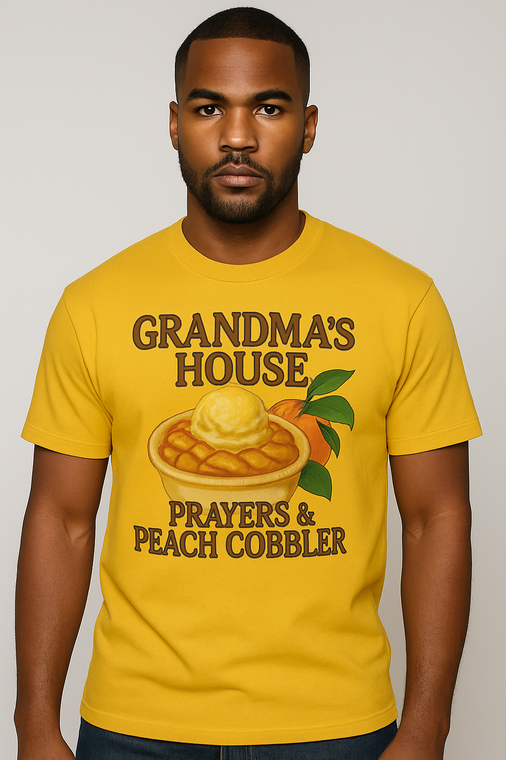 Grandma’s House – Prayers & Peach Cobbler Hoodie / Sweatshirt / T-Shirt