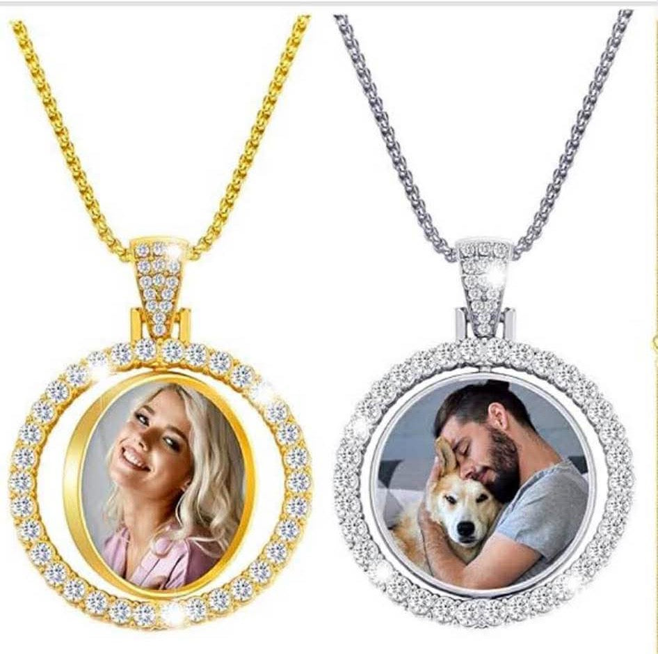 Custom Photo Necklace – Stainless Steel
