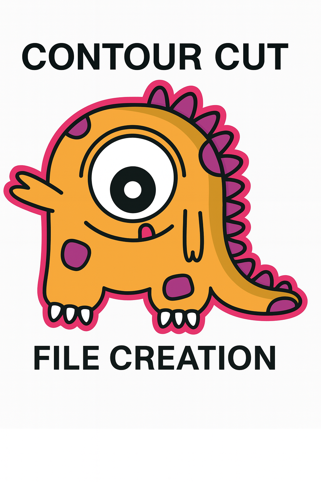 Professional Contour Cut Line Creation Service – Print-Ready File Formatting for Professional Printers