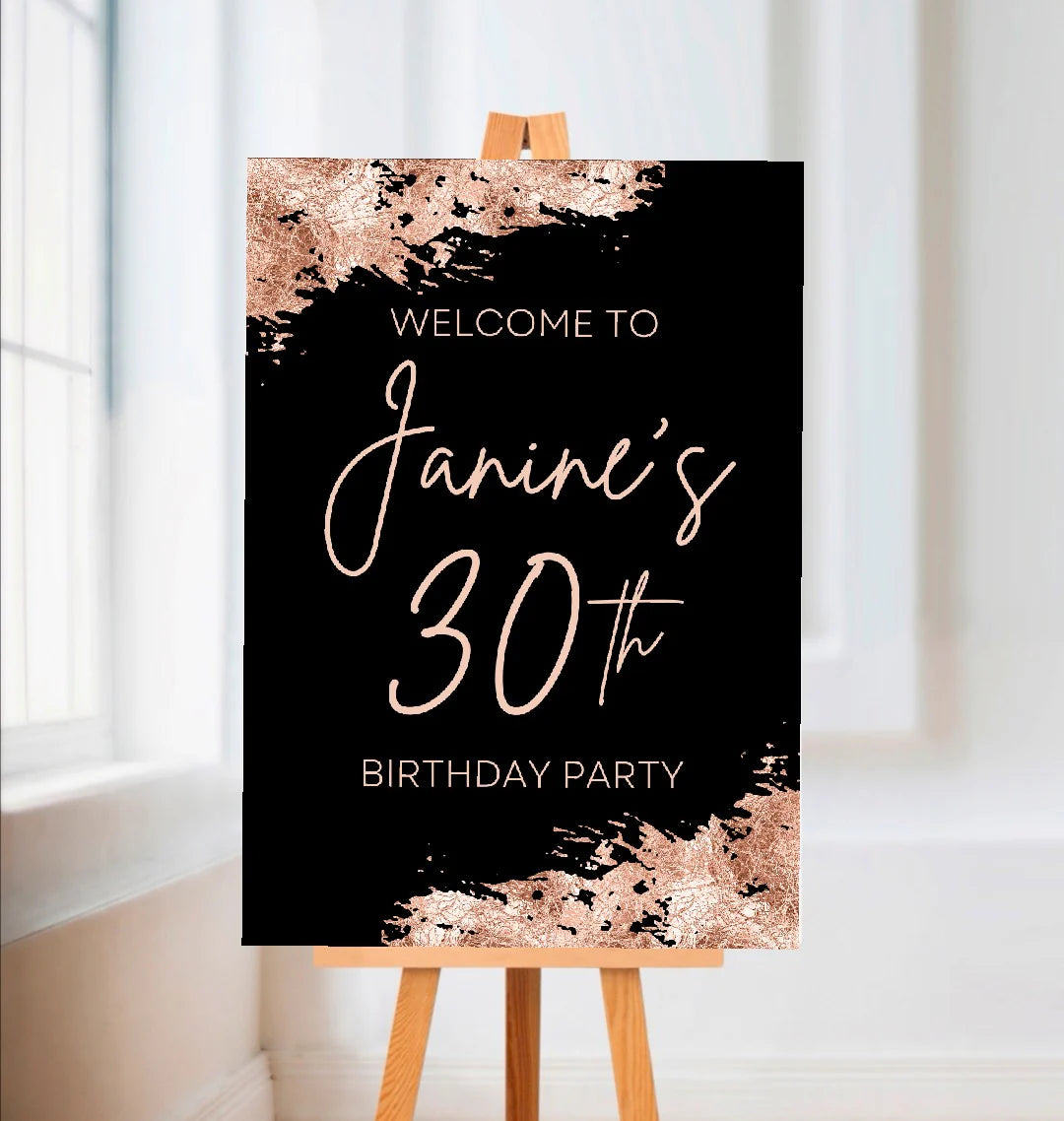 Welcome Celebration Signs