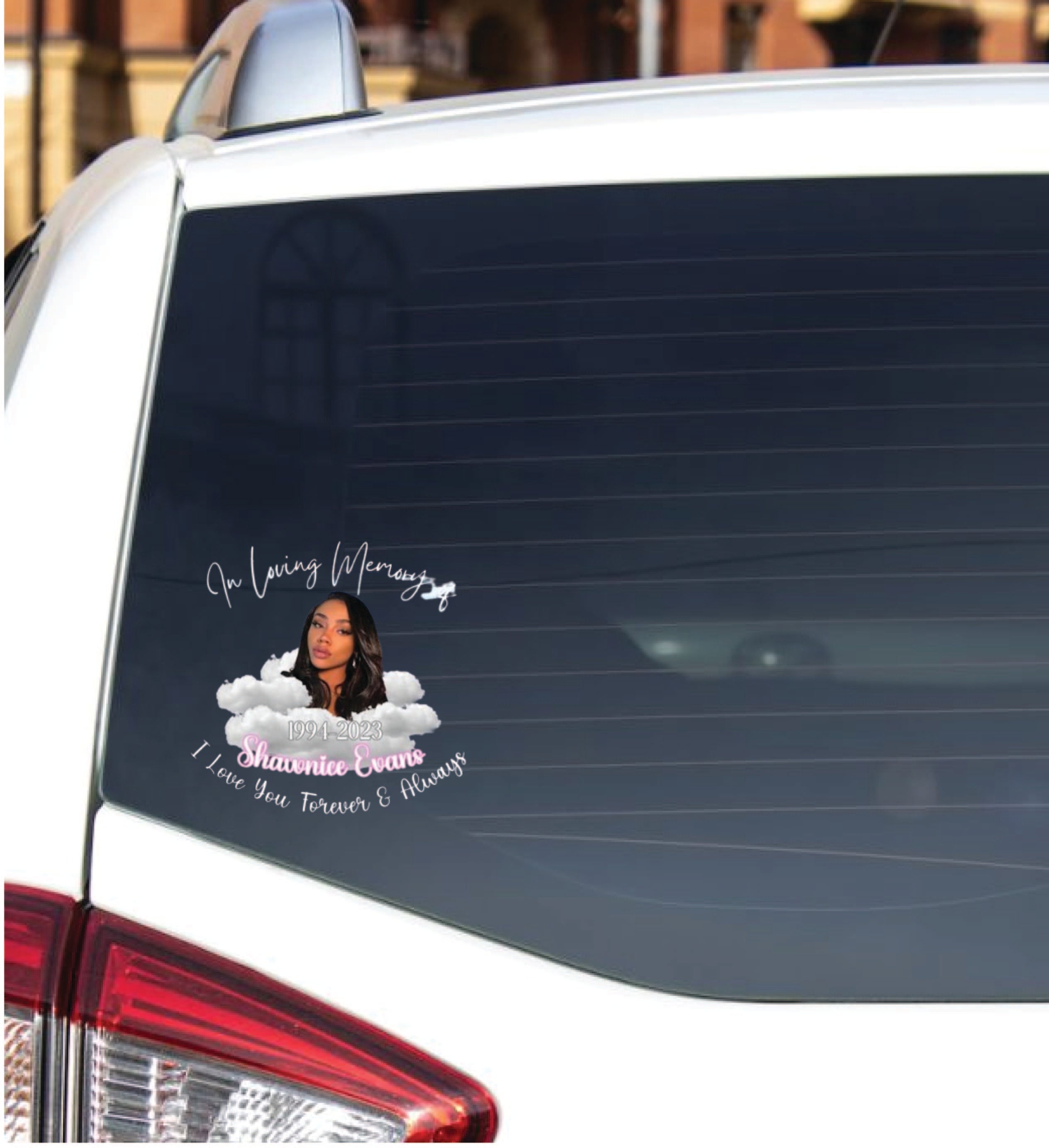 In Loving Memory Memorial Decal