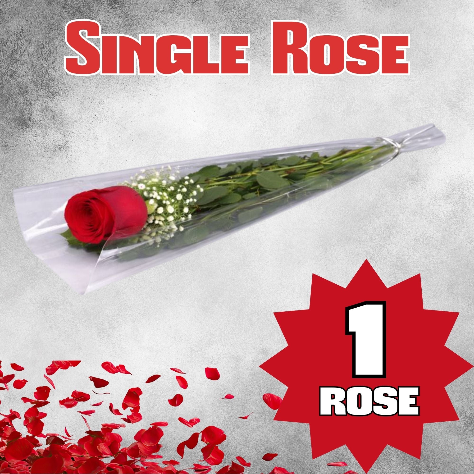 💘 Valentine’s Day Single Red Rose | St. Louis Delivery Available
