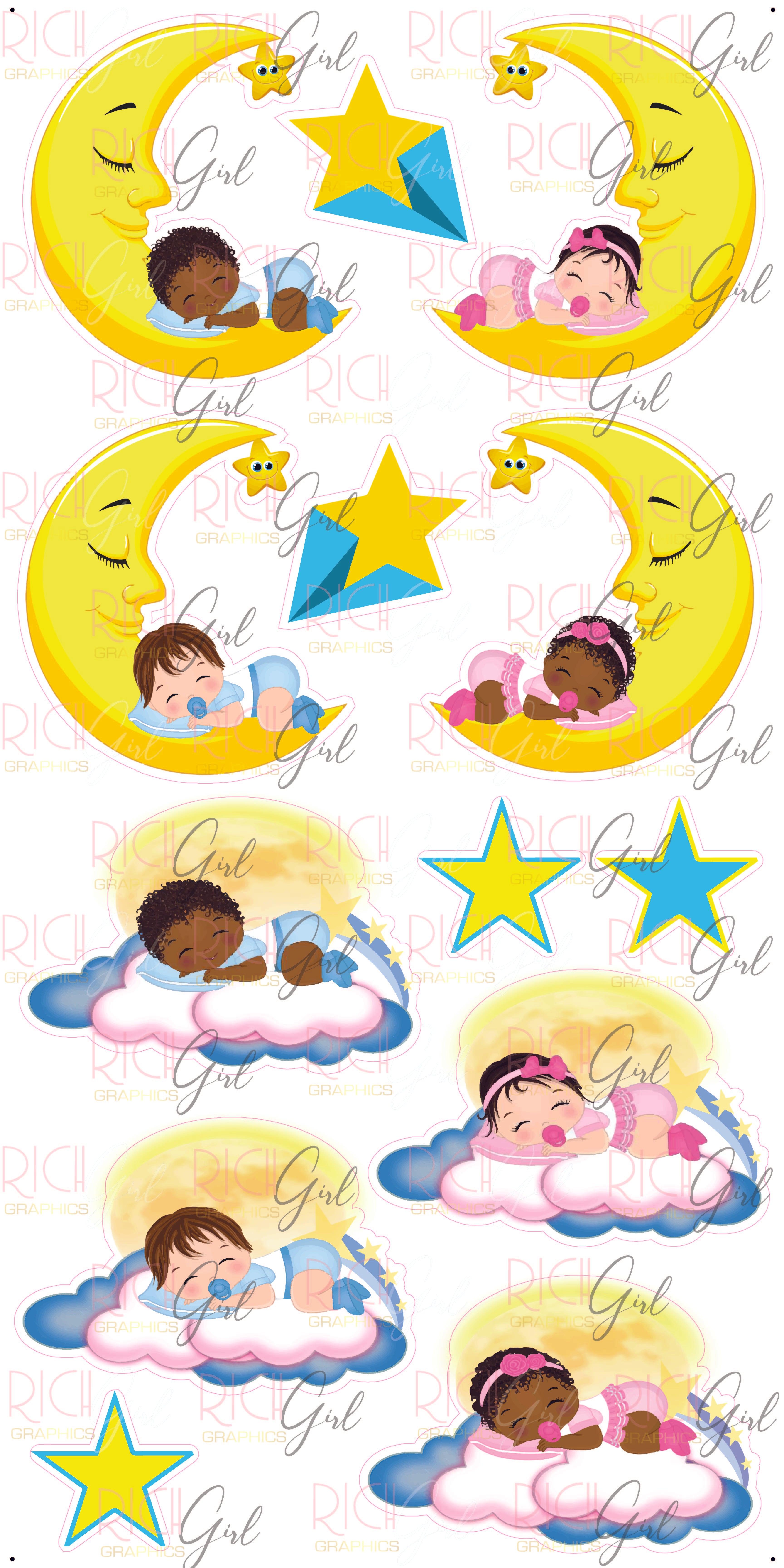Twinkle Twinkle Baby Yard Card