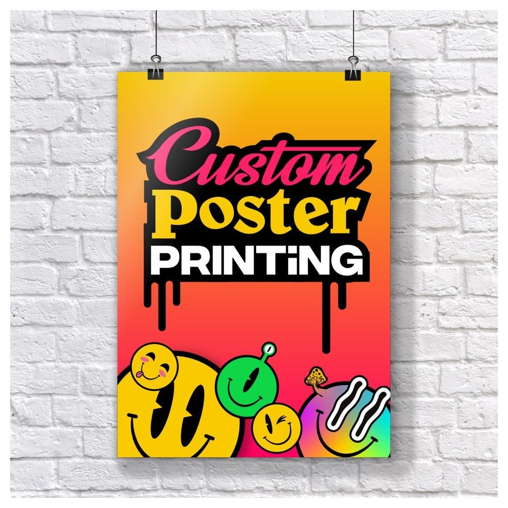 Custom Poster Print SIZE 11" x 14" – Personalized Wall Art for Any Occasion