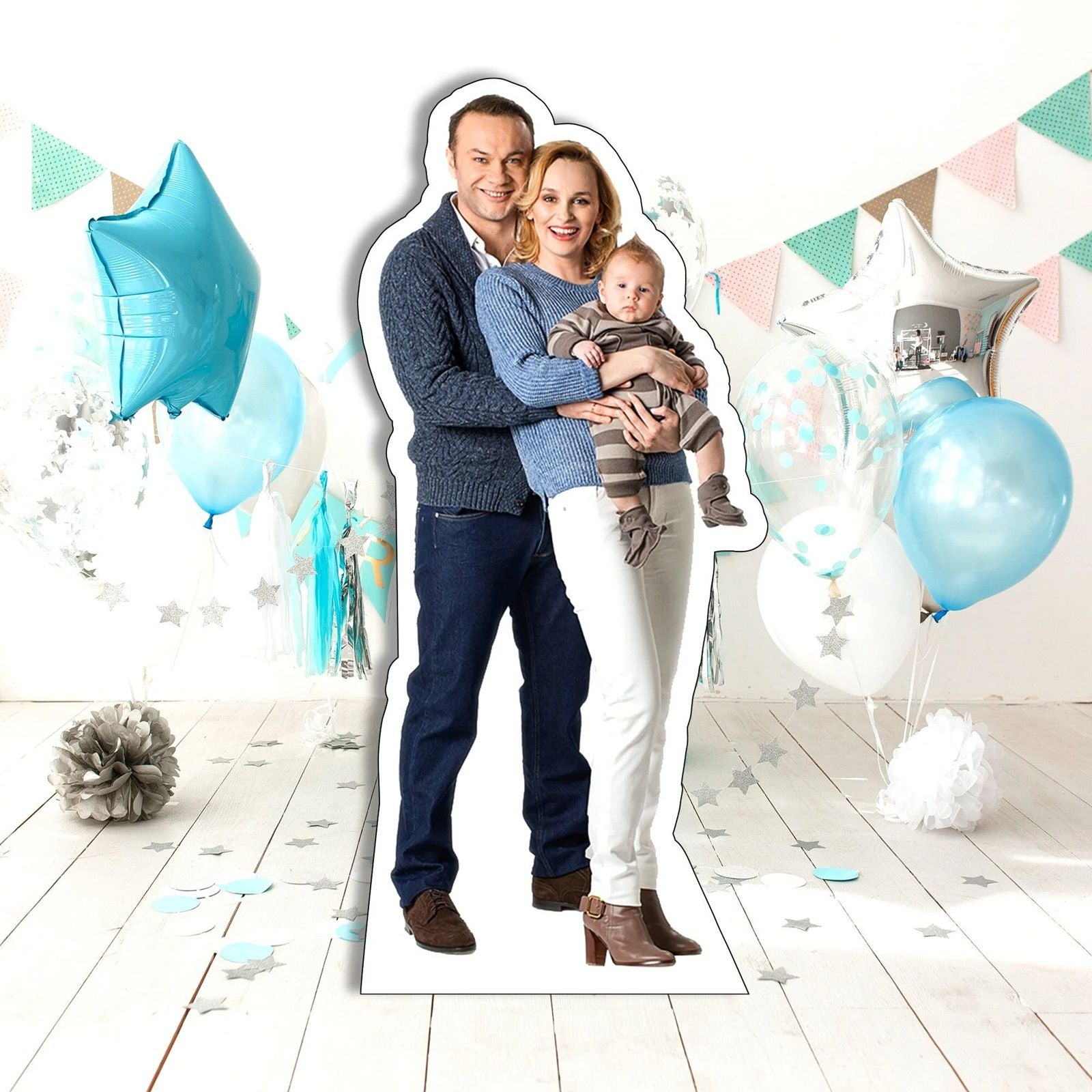Custom Life-Size Standee – 5ft, 6ft, 7ft or 8ft | Free Design & Easel Included