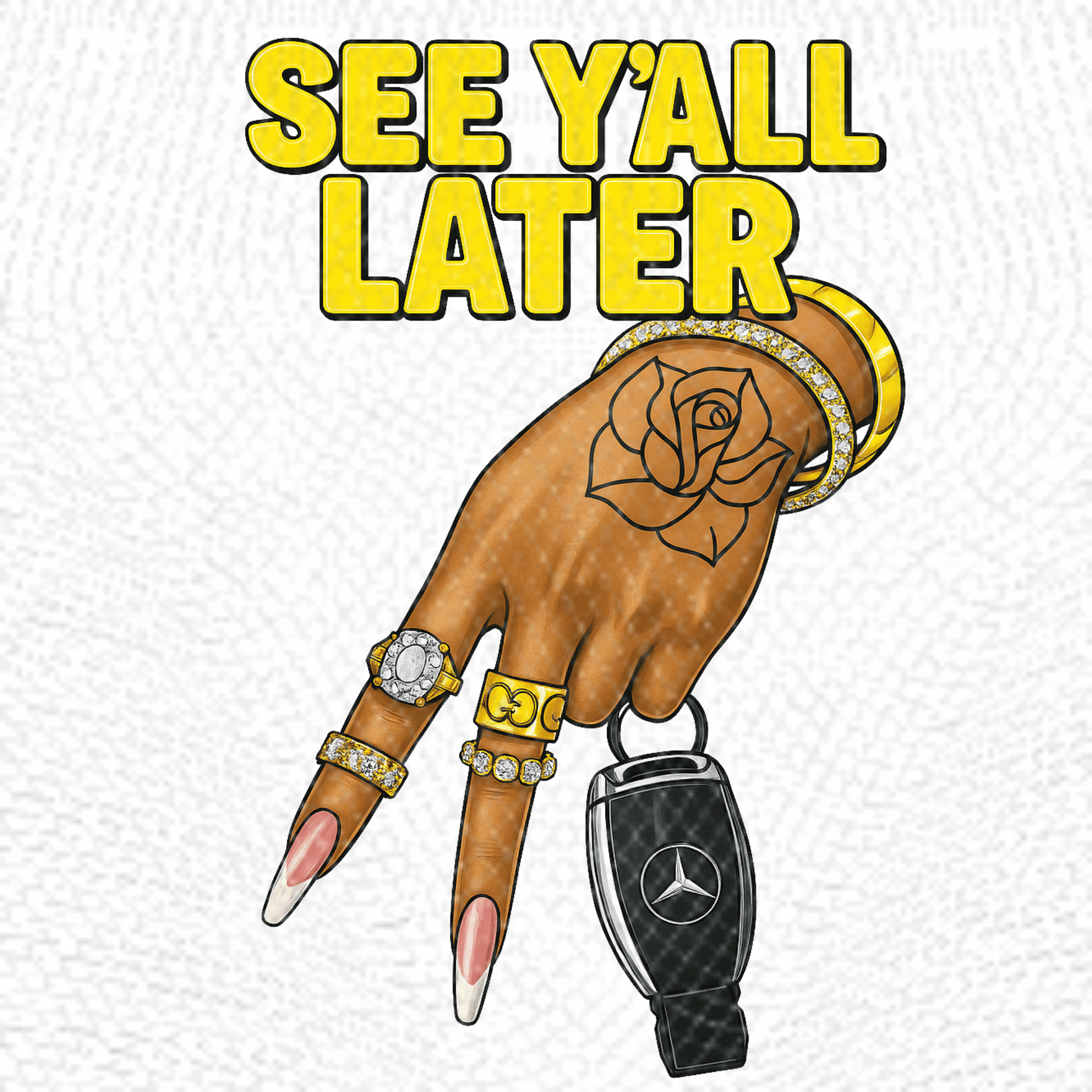 See Y’all Later | PNG | Instant Download | Sublimation & DTF Clipart | 300 DPI