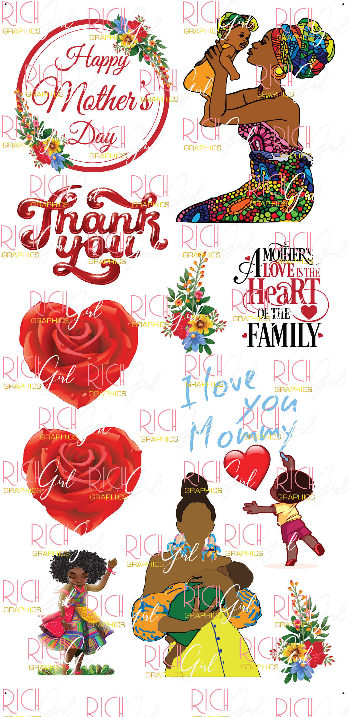 A Mother's Love Yard Card