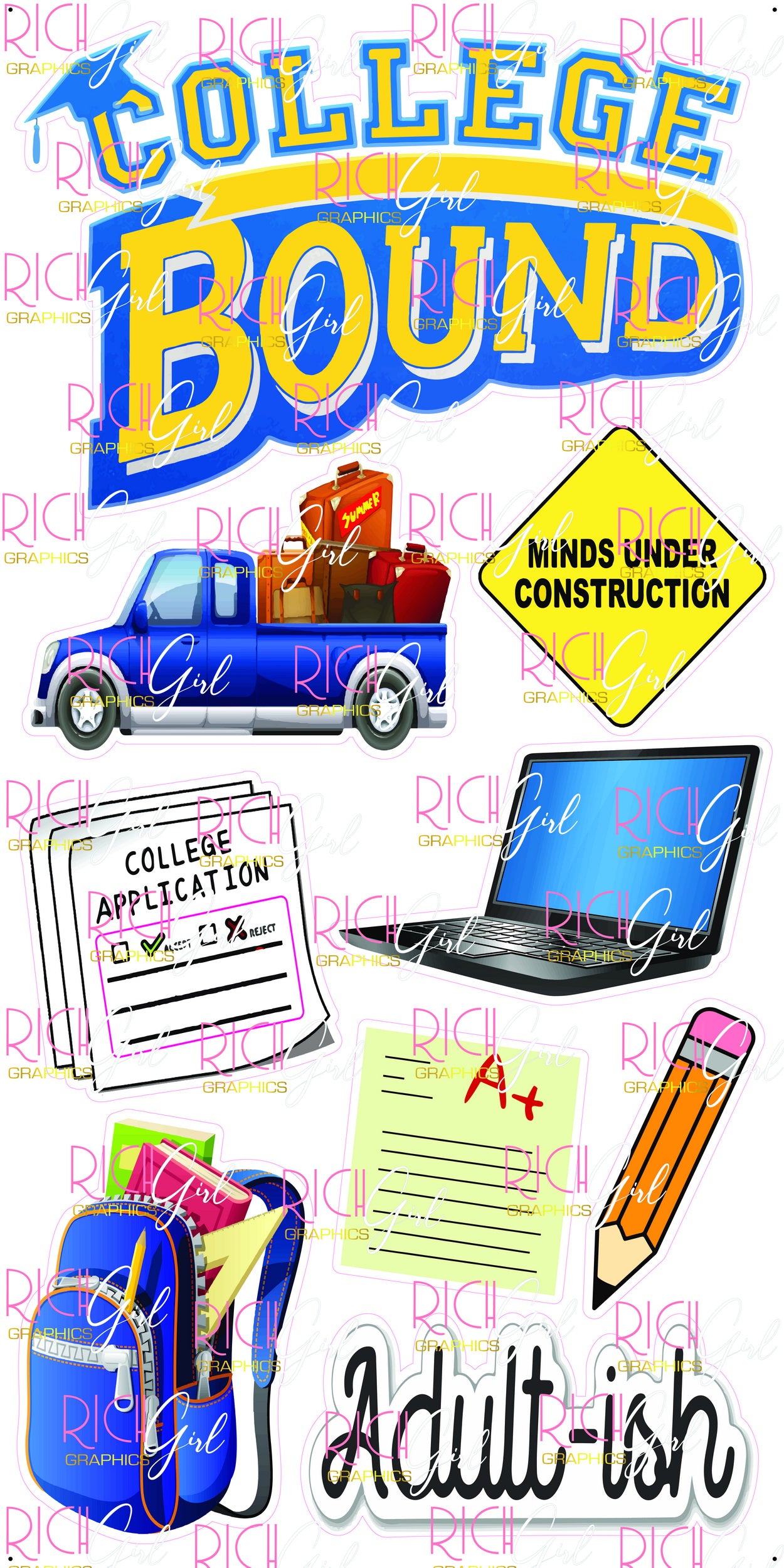 College Bound Yard Card