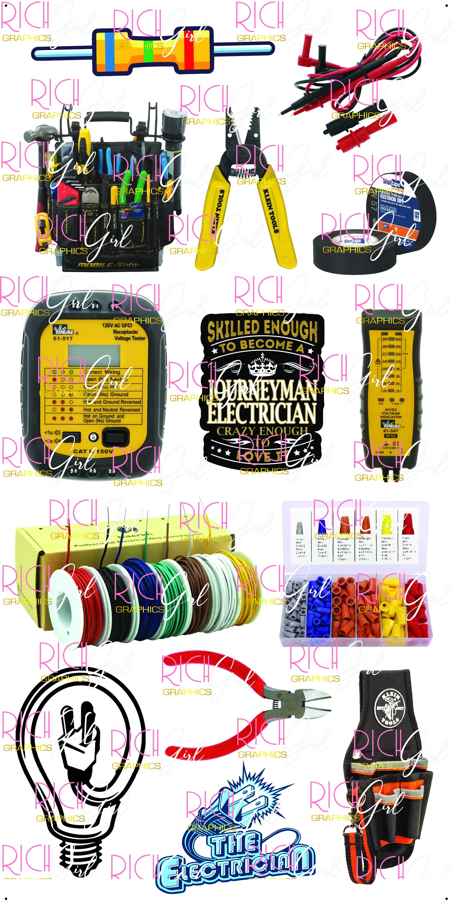 Electrician Yard Card