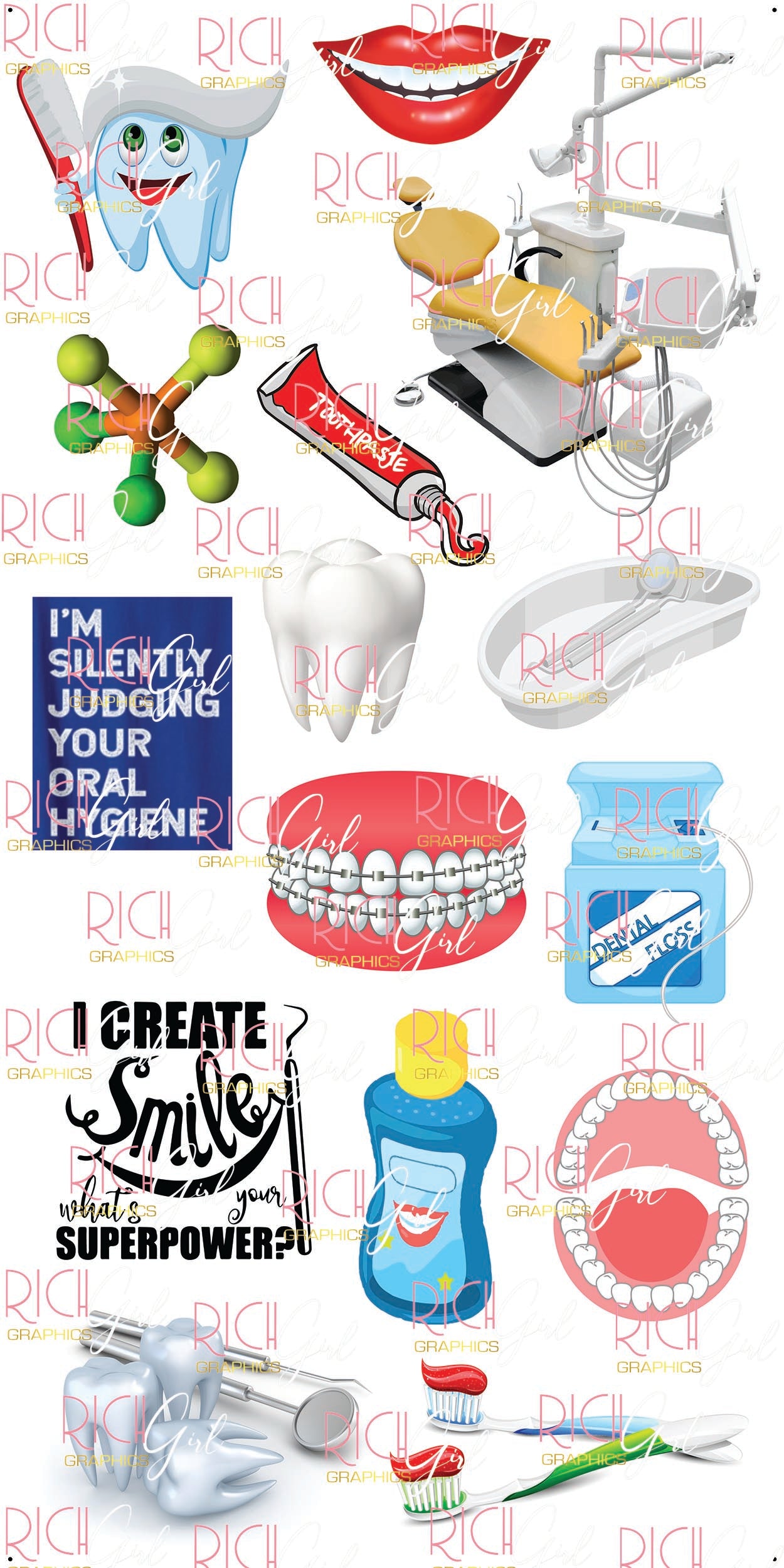 Floss Boss Yard Card