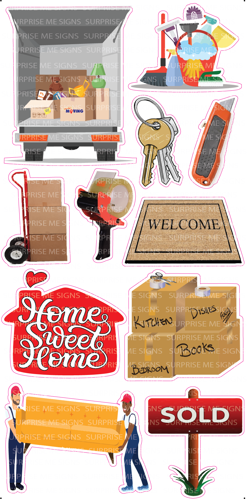 Home Sweet Home Yard Card