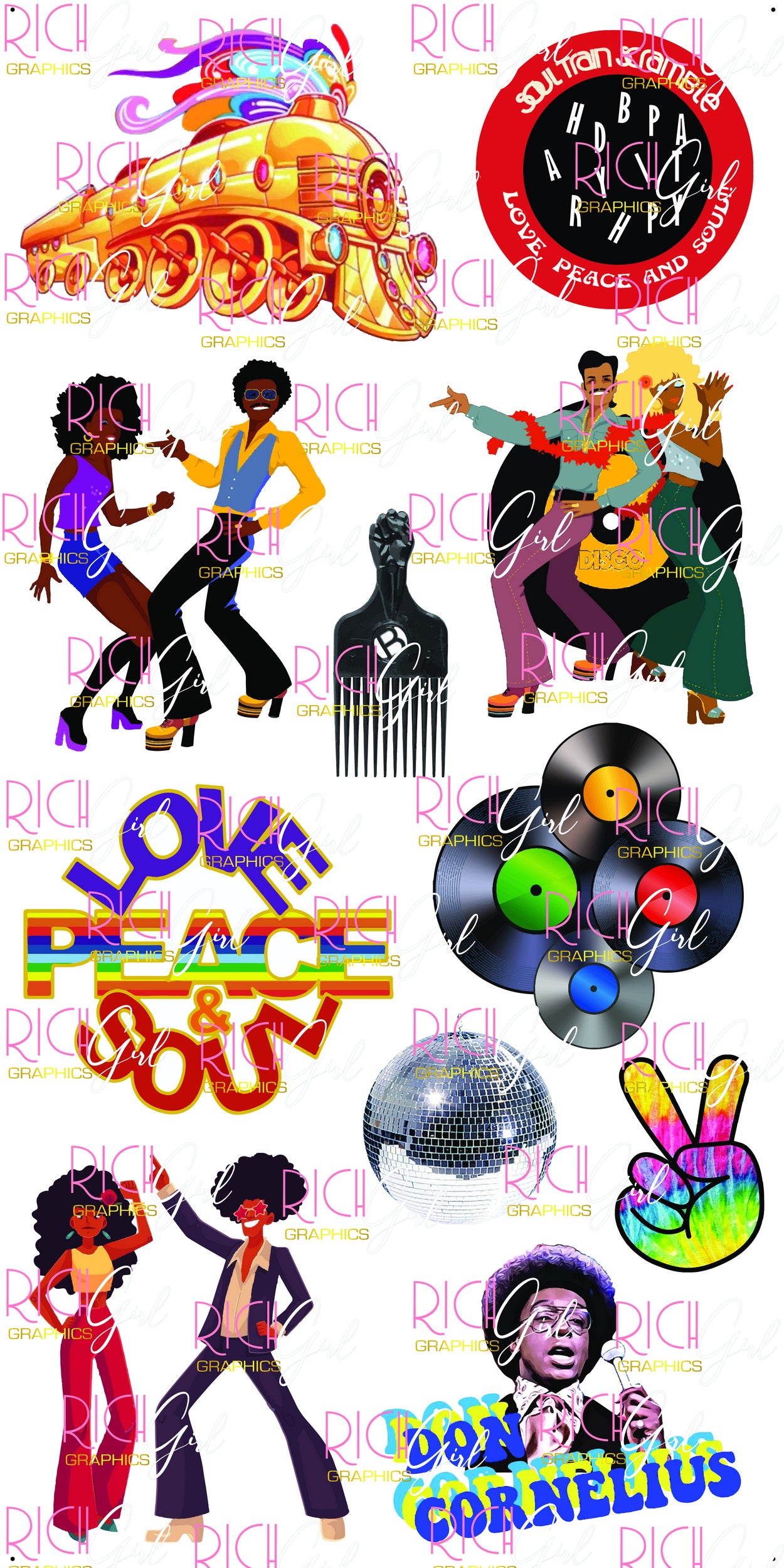 It's The Soul Train Yard Card