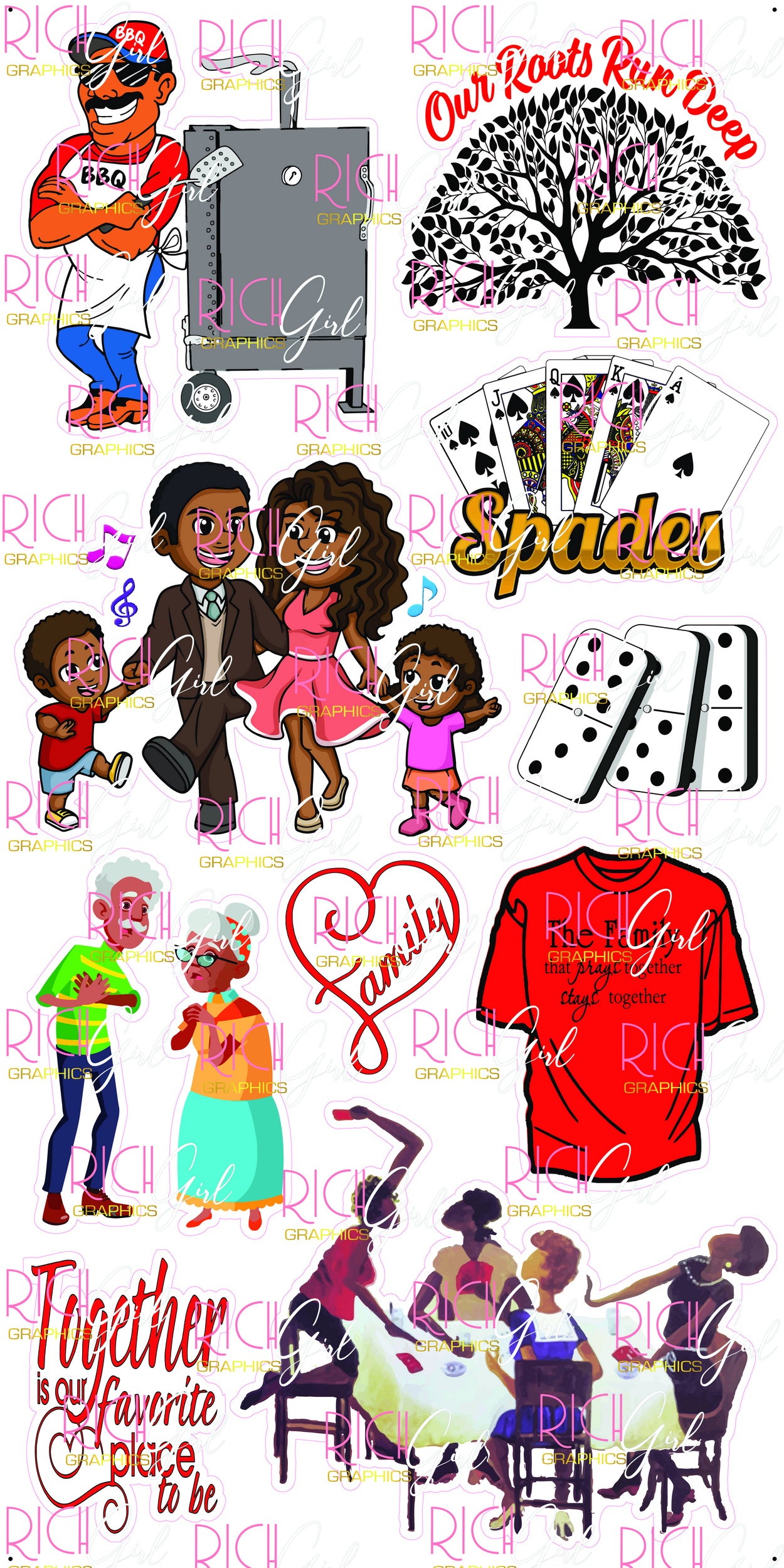 Our Roots Run Deep Yard Card