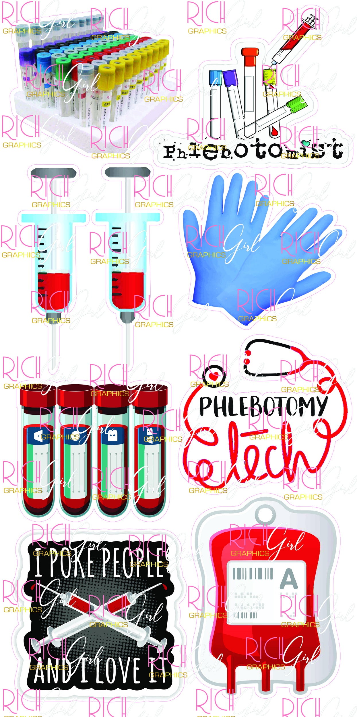 Phlebotomist Yard Card