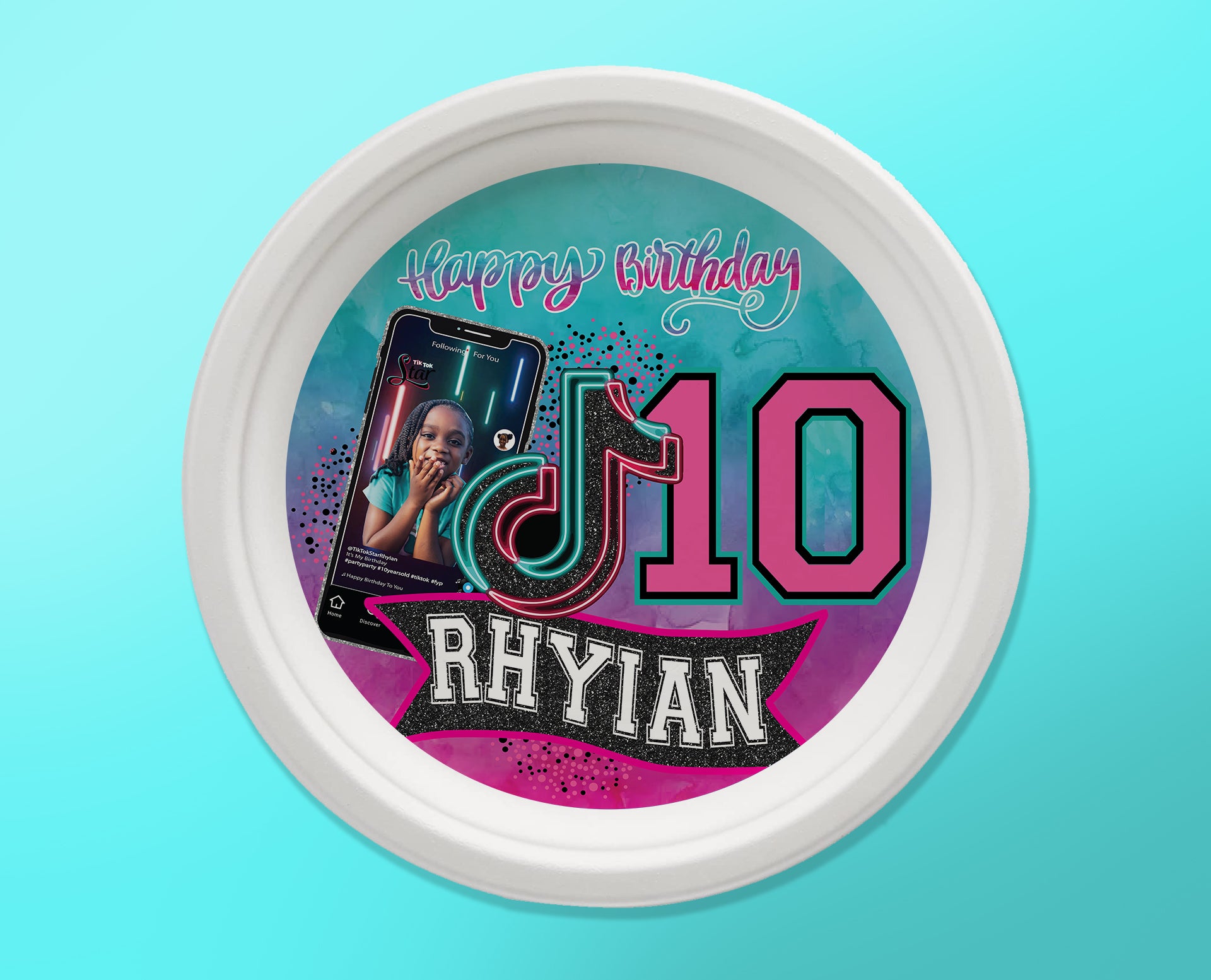 Custom Plate and Charger Inserts