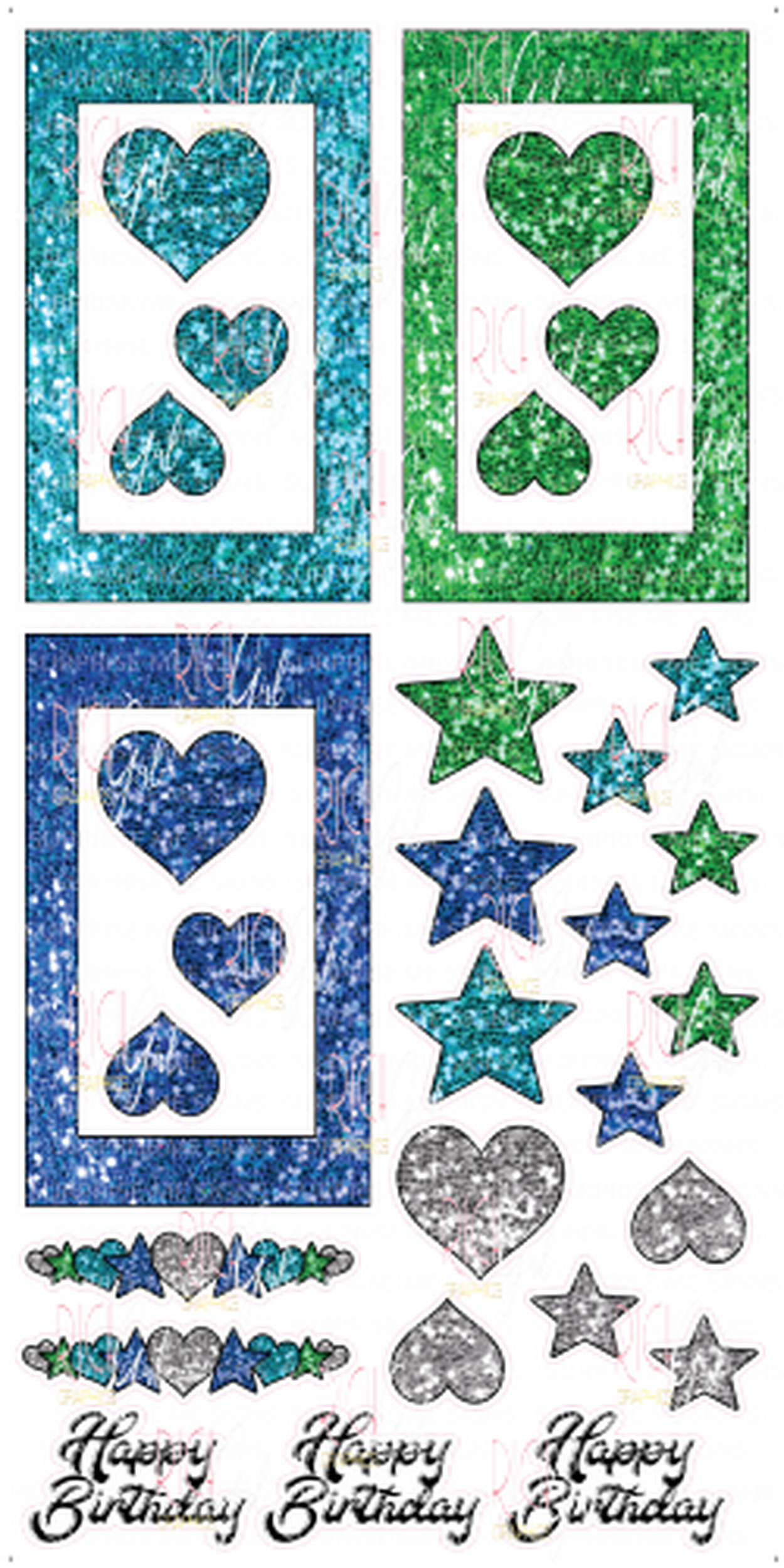 Birthday Photo Frames Yard Card