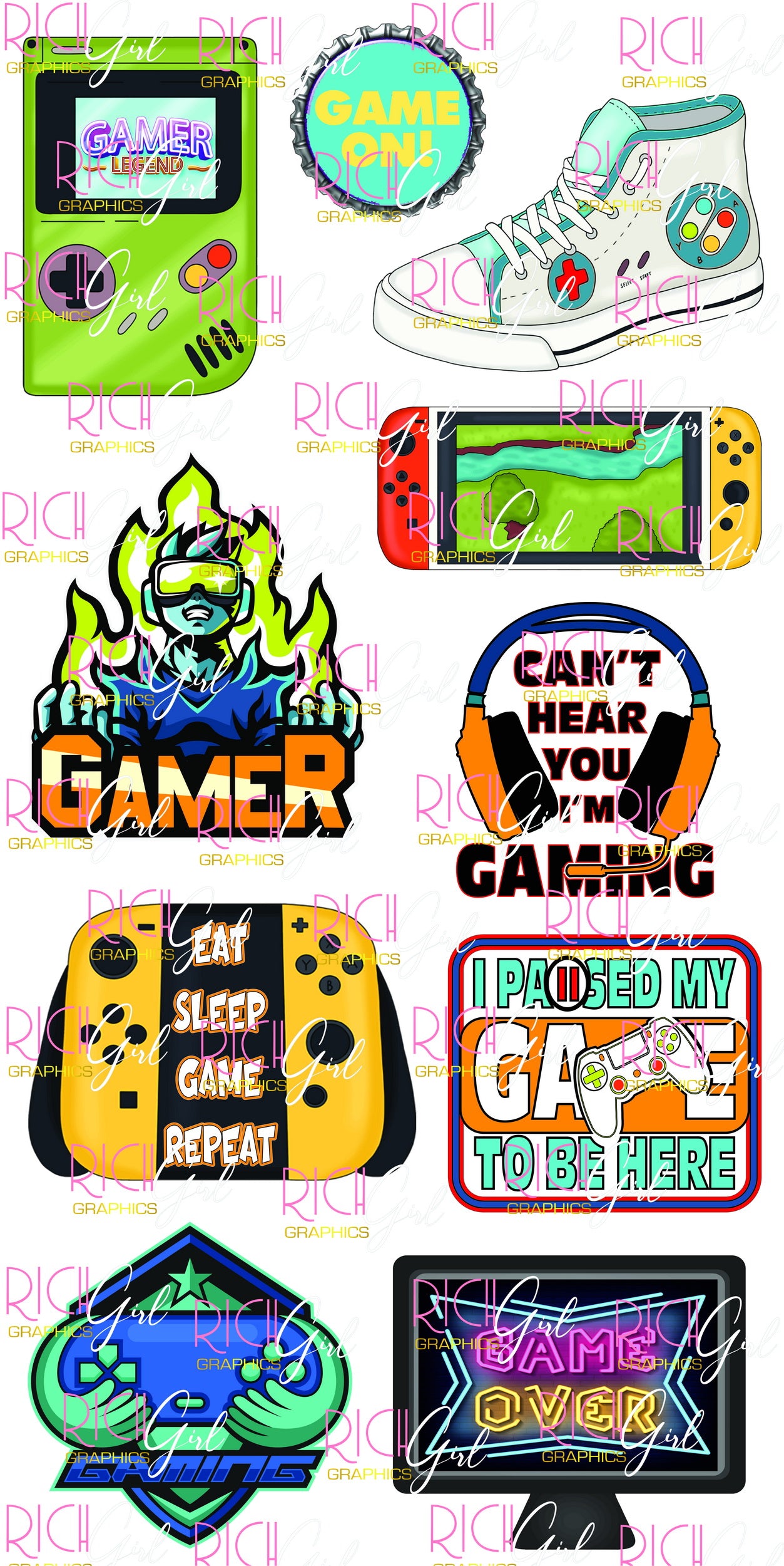 Gamer Yard Card