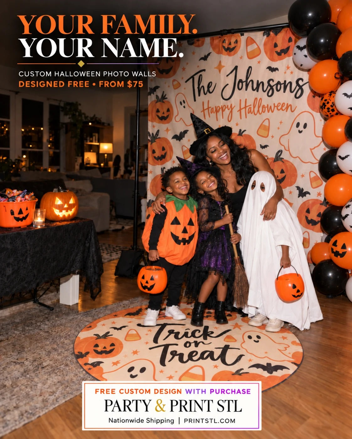 Halloween Custom Backdrop