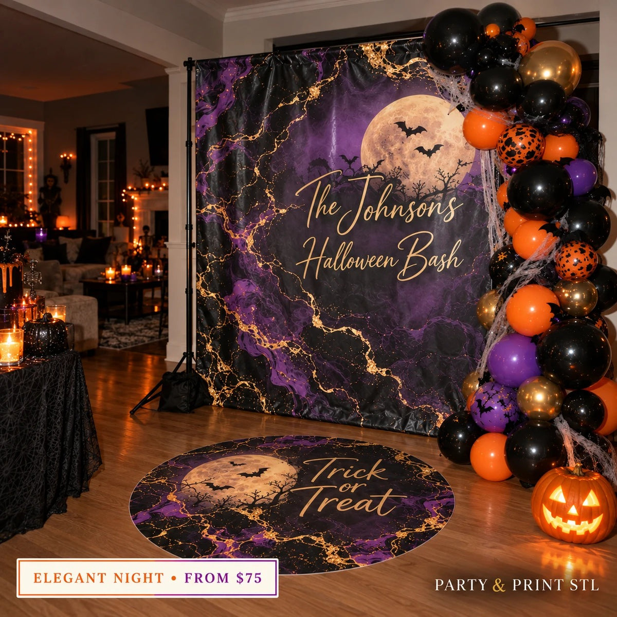 Halloween Custom Backdrop