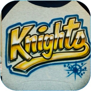 Custom Airbrushed Name T-Shirts