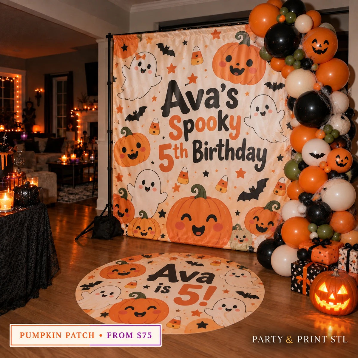 Halloween Custom Backdrop