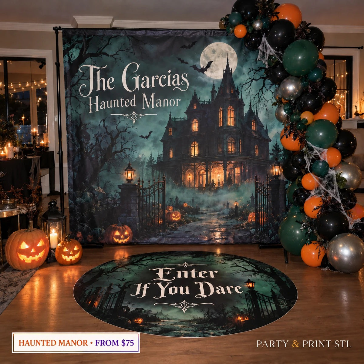 Halloween Custom Backdrop