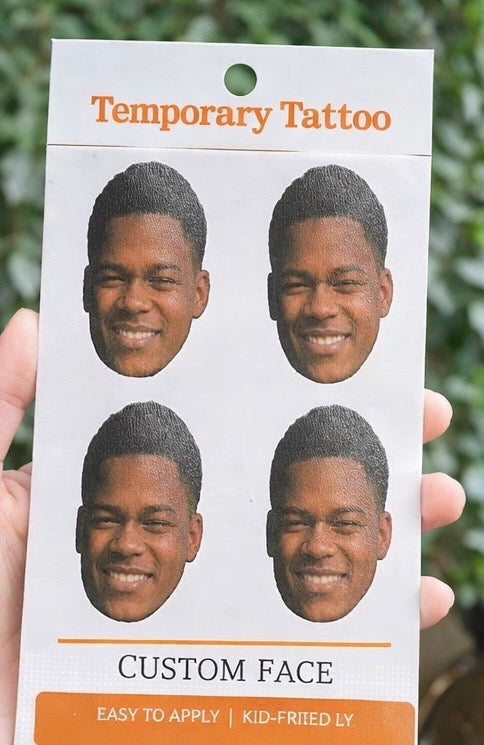 Custom Birthday Temporary Tattoos