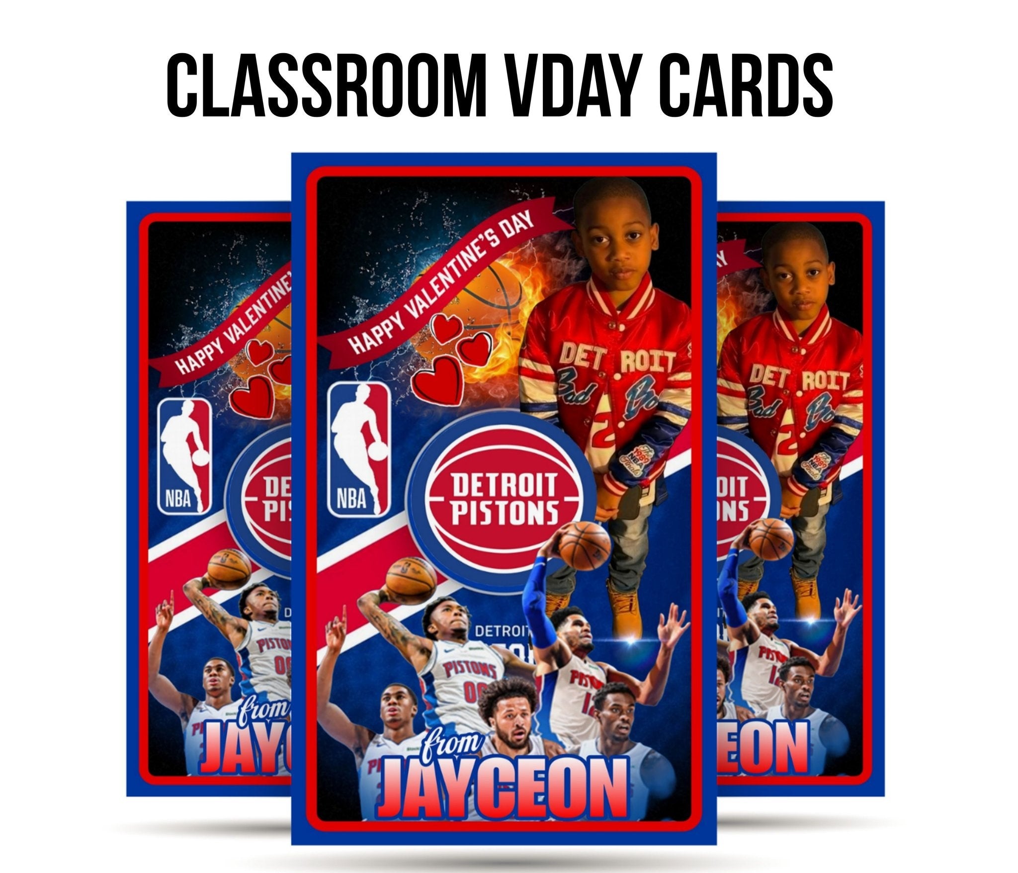 Classroom Valentine's Day Cards | Custom Designs | Personalized | Add Name & Photo