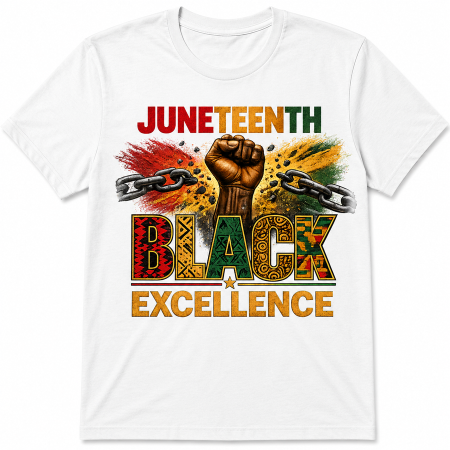 Juneteenth Black Excellence Shirt | Freedom Day Shirt | African American Pride Tee