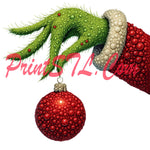🎄 Sparkling Grinchmas Digital Bundle – 14 Rhinestone-Style Christmas Designs | Instant Download