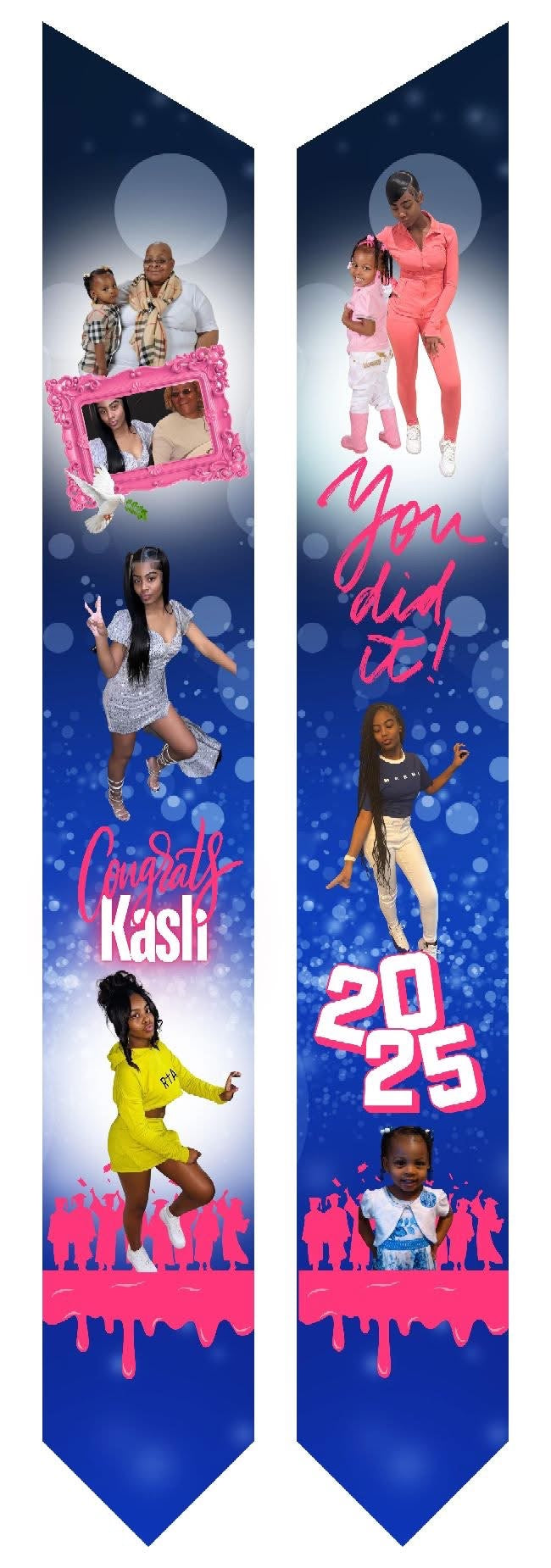 Custom Graduation Stoles – Adult & Kid Sizes