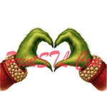 🎄 Sparkling Grinchmas Digital Bundle – 14 Rhinestone-Style Christmas Designs | Instant Download