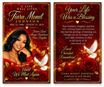 Memorial Bookmark | Custom Celebration of Life Bookmark