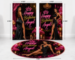 Birthday Photo Boards & Floor Decal Set | Signature Birthday Package | Personalized Birthday Party Decor