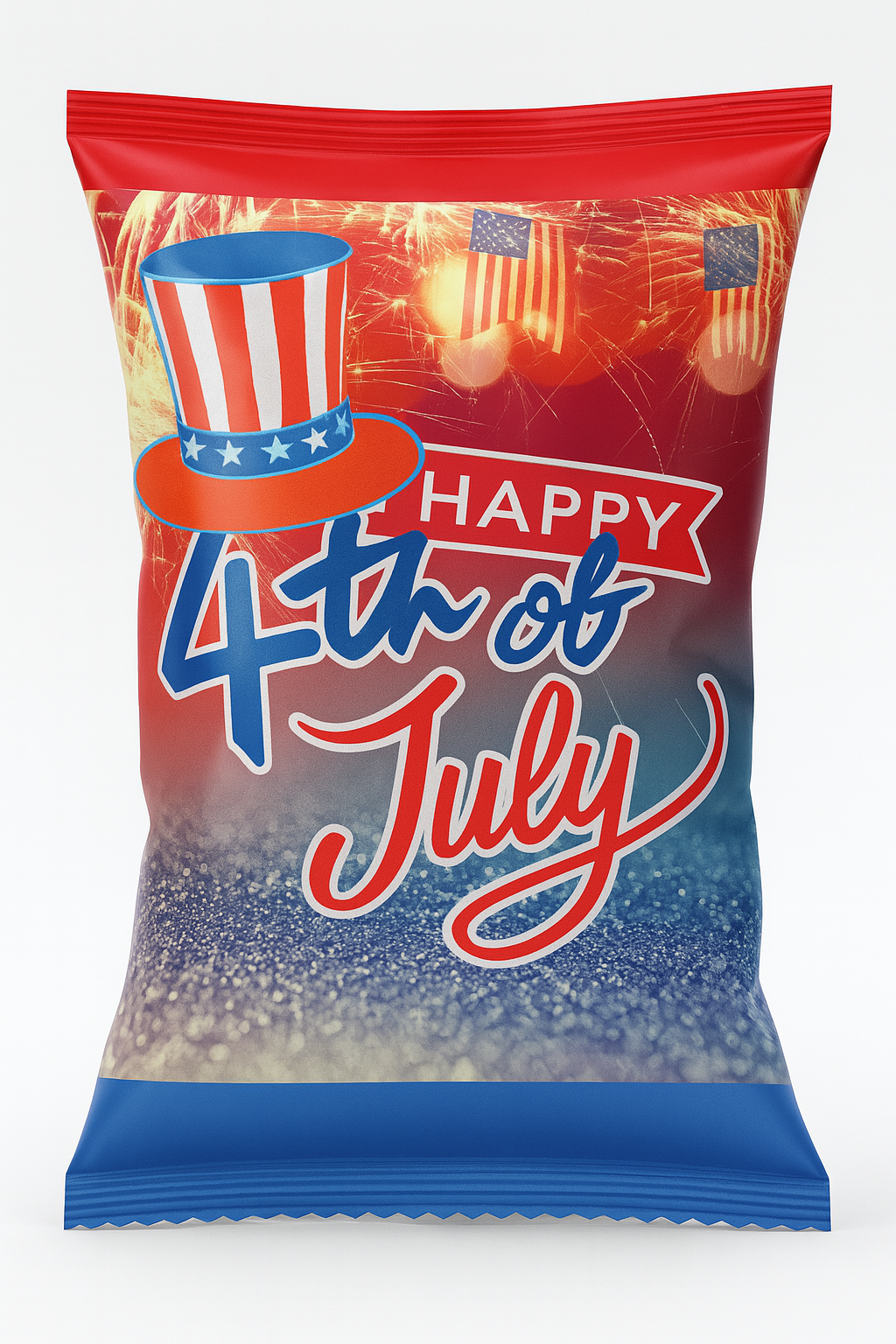 4th of July Chip Bags – Patriotic Party Favors!