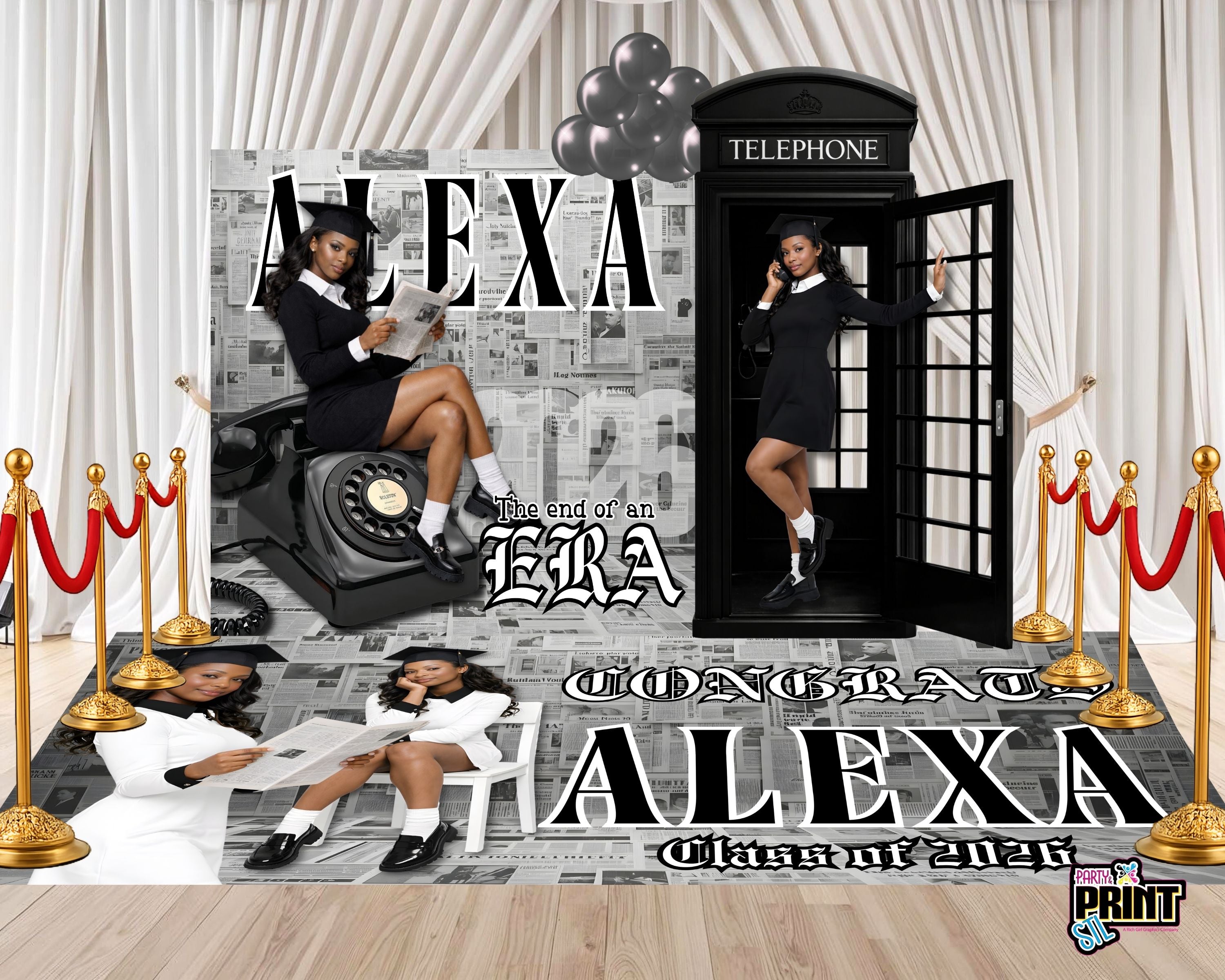 Hot Off The Press! Graduation Decor Set