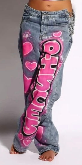 Custom Airbrushed Pants – Personalized Graffiti Style