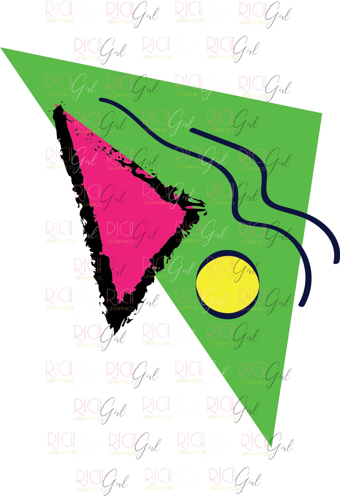 Totally 1980s Cutout Props – Retro Party Decor in Multiple Sizes